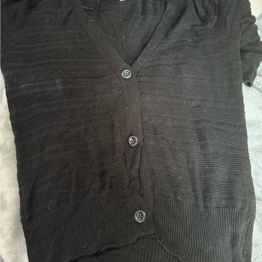 Time and Tru Classic Black Sweater